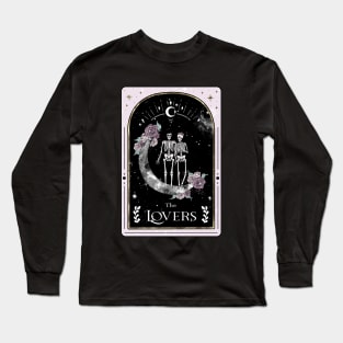 The Lovers Tarot Card Long Sleeve T-Shirt